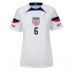 Cheap United States Yunus Musah #6 Home Football Shirt Women World Cup 2022 Short Sleeve